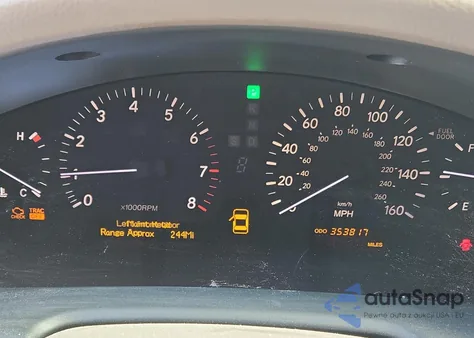 2006 Lexus Ls 430 z USA, uszkodzony, nr VIN JTHBN36F465050210